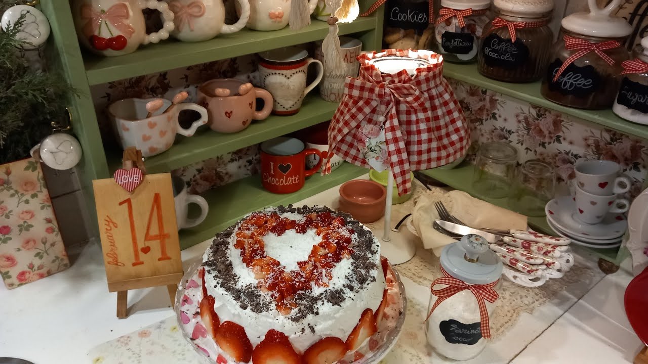 San valentino a casetta♥️giornata romantica♥️pan di spagna♥️pizza fatta in casa/Valentine's Day volg