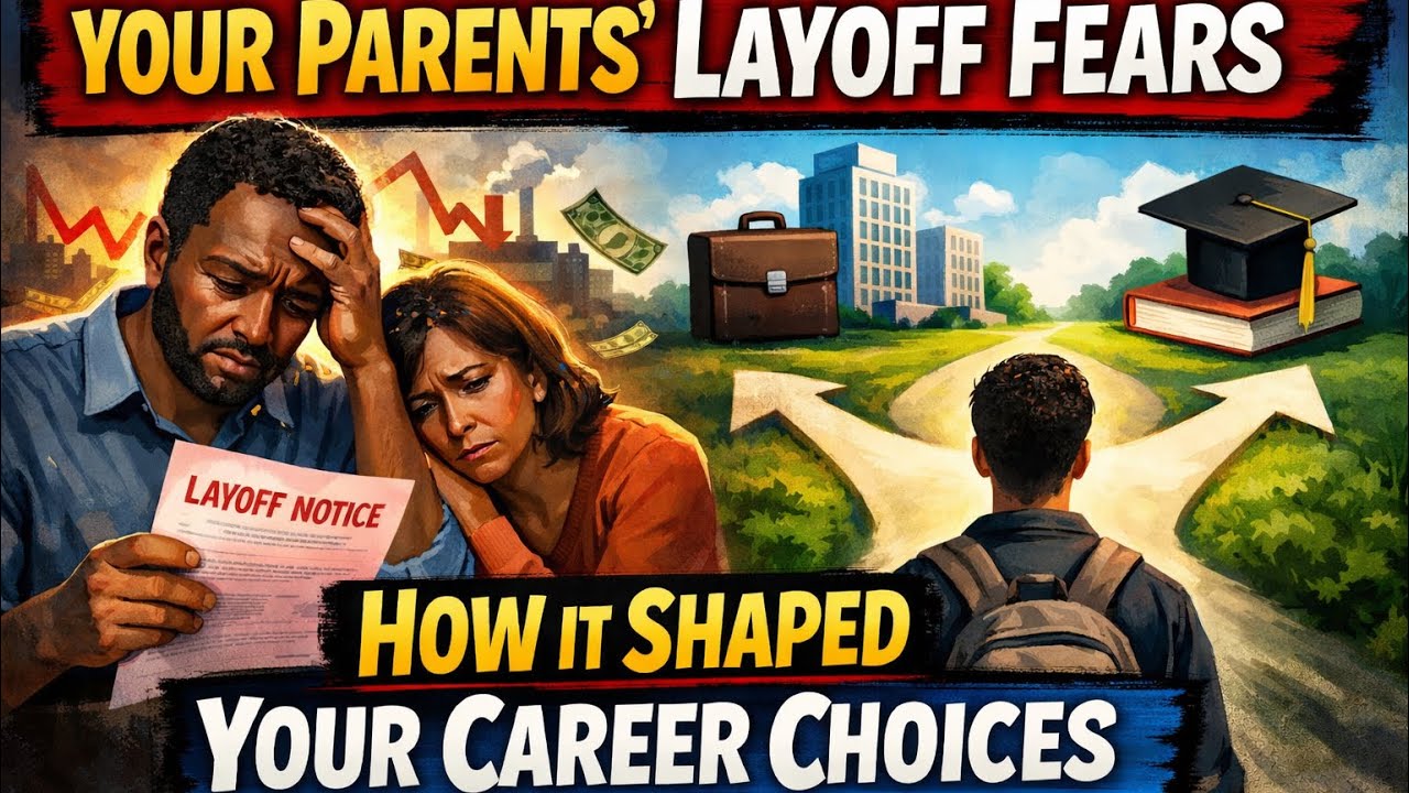 Your Parents’ Layoff Fears; How It Shaped Your Career Choices 