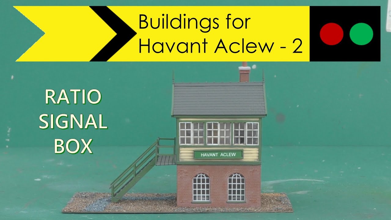 Ratio GWR Signal Box kit build for Havant Aclew