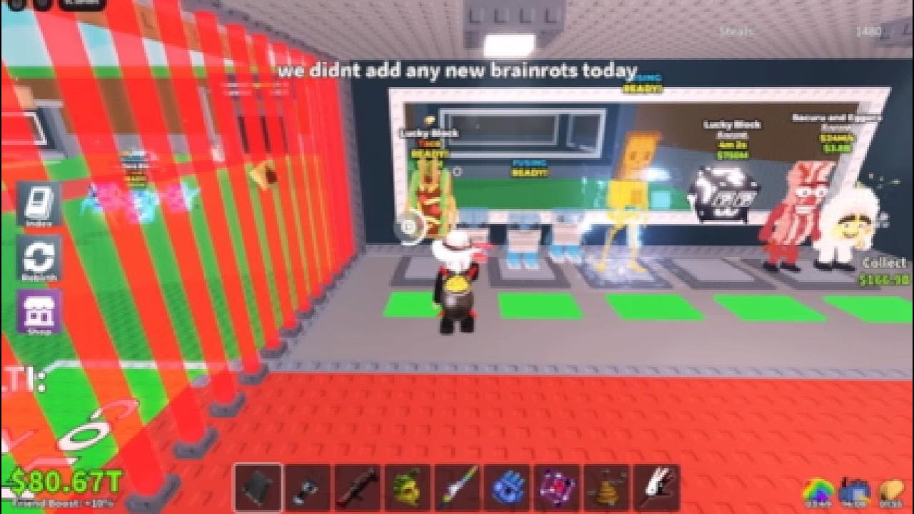 Steal a brainrot|Taco Tuesday+ admin abuse