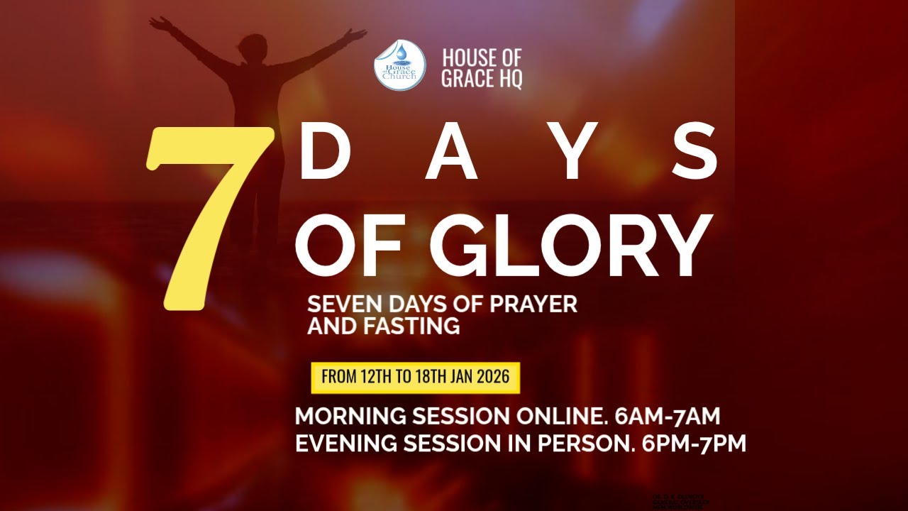 SEVEN DAYS OF GLORY || DAY ONE MORNING || 12TH JAN 2026.