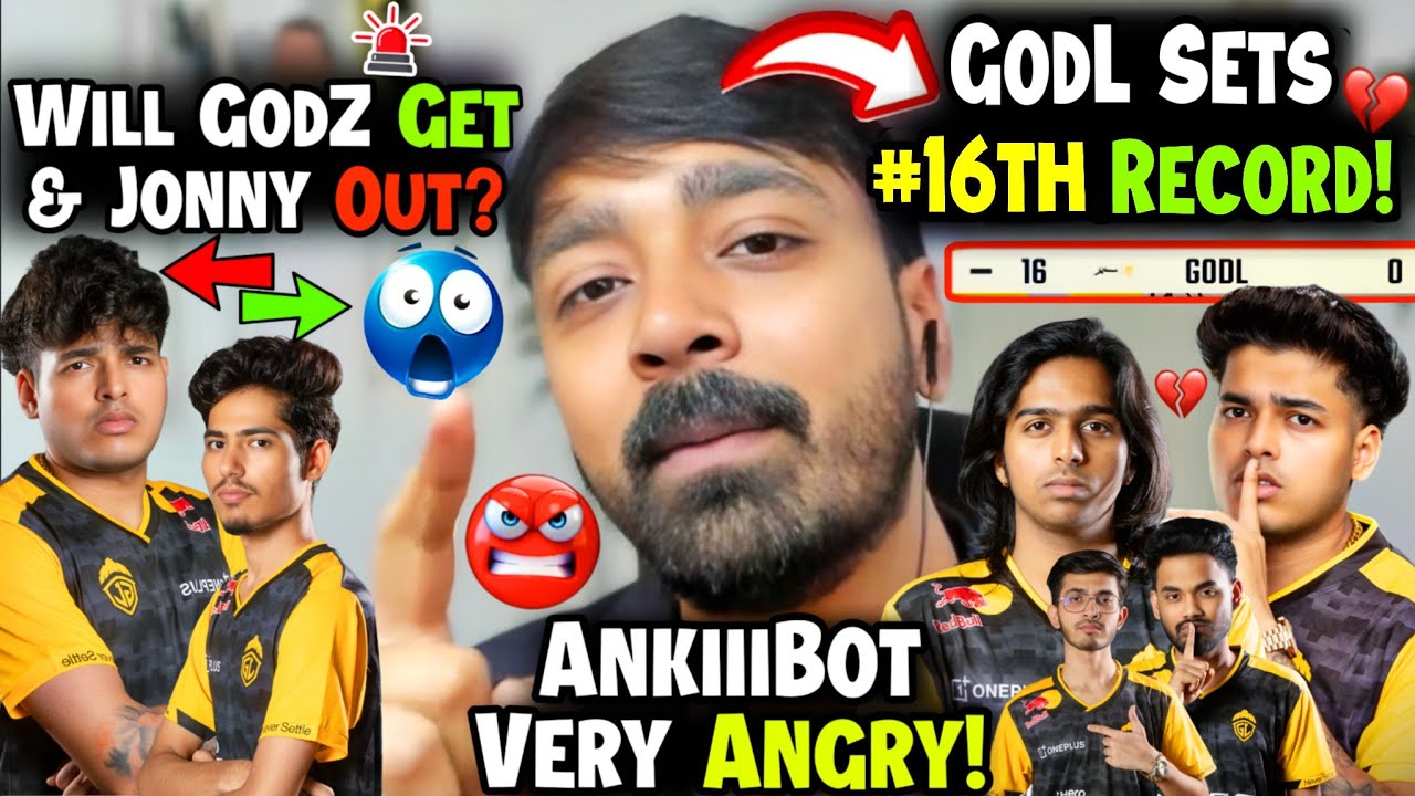 🚨Anki on GodZ in & Jonny Out?😱 Sad on Disappointed💔GodL Sets own #16 Record 🫨 