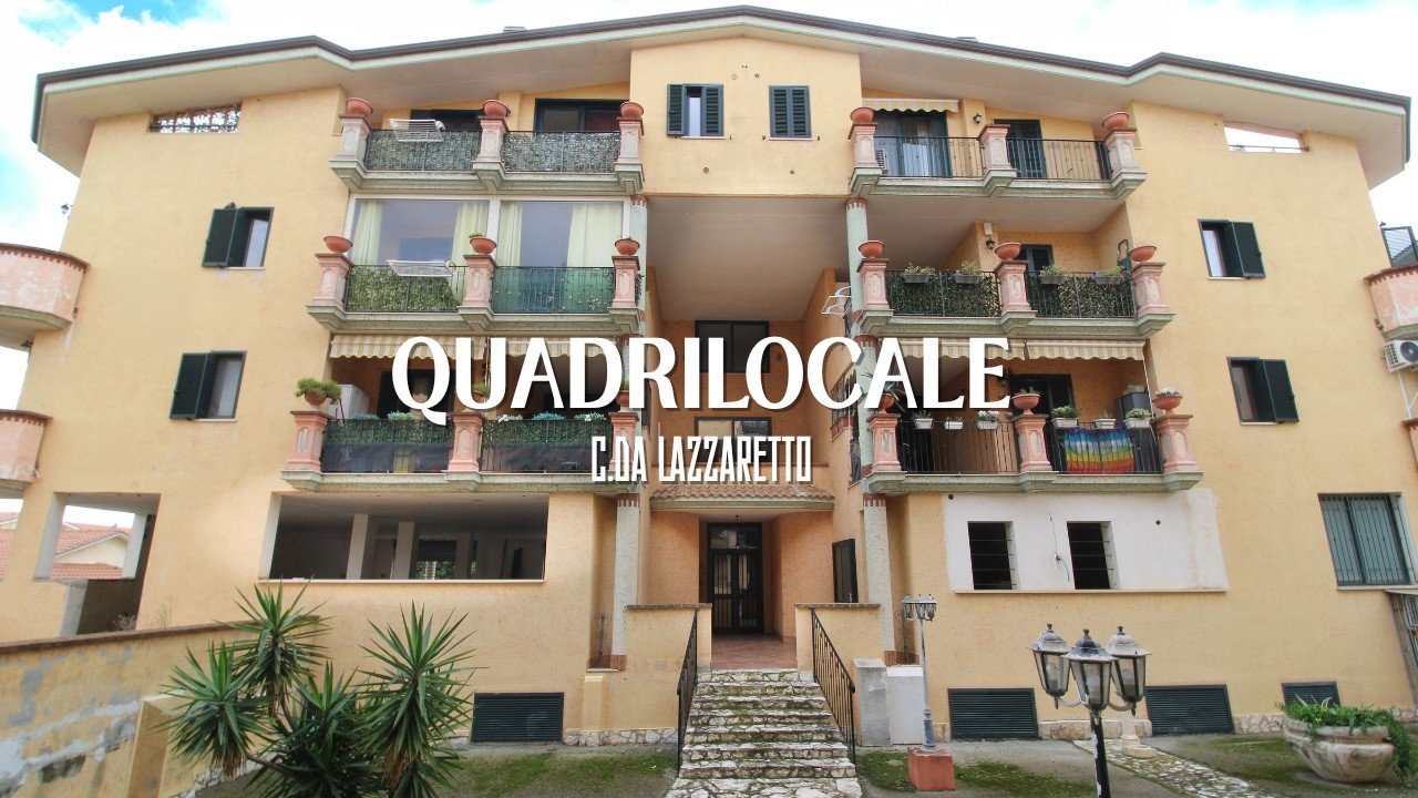 Appartamento in vendita a C.da Lazzaretto con posto auto.