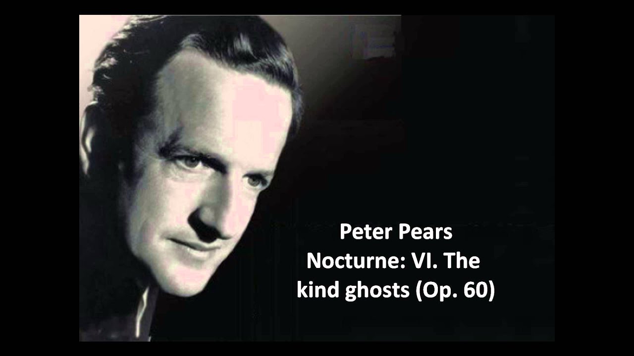 Peter Pears: The complete "Nocturne Op. 60" (Britten)