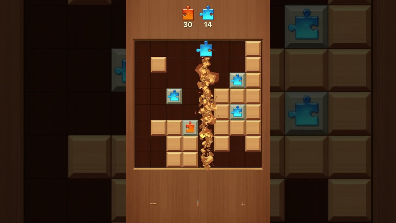 For anxious minds, Oddly satisfying and Stress-Free Wood Block Gameplay. Deeply calming
