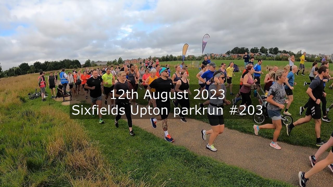 Sixfields Upton parkrun, #203 - August 12th 2023 (fast)