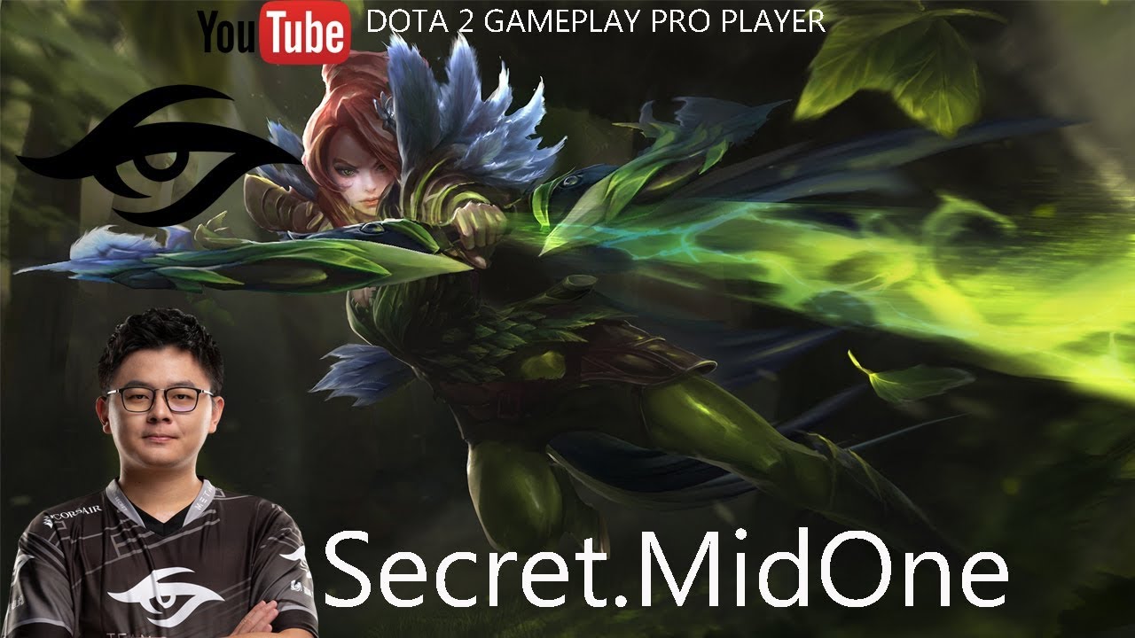 DOTA 2 GAMEPLAY PRO PLAYER  - Windranger by Secret.MidOne