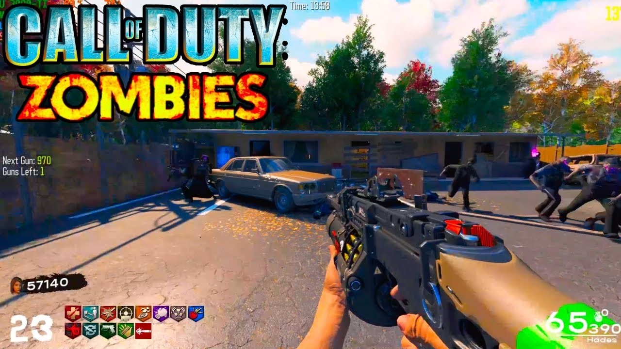 GUN GAME on The Walking Dead Hotel! (Black Ops 3)