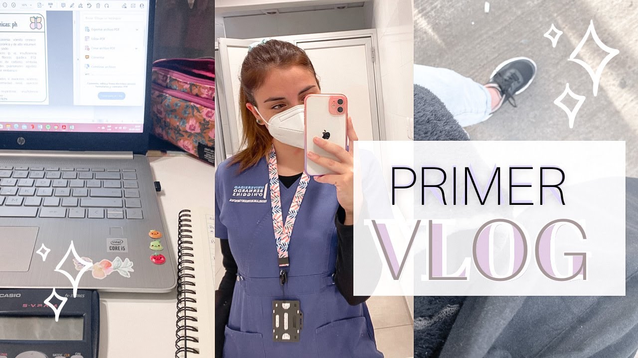 Mi primer VLOG 💖✨ acompáñenle en mi día como INTERNA de NUTRICIÓN