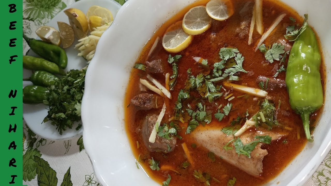 Beef Nihari with homemade spices by Tasty Platter
