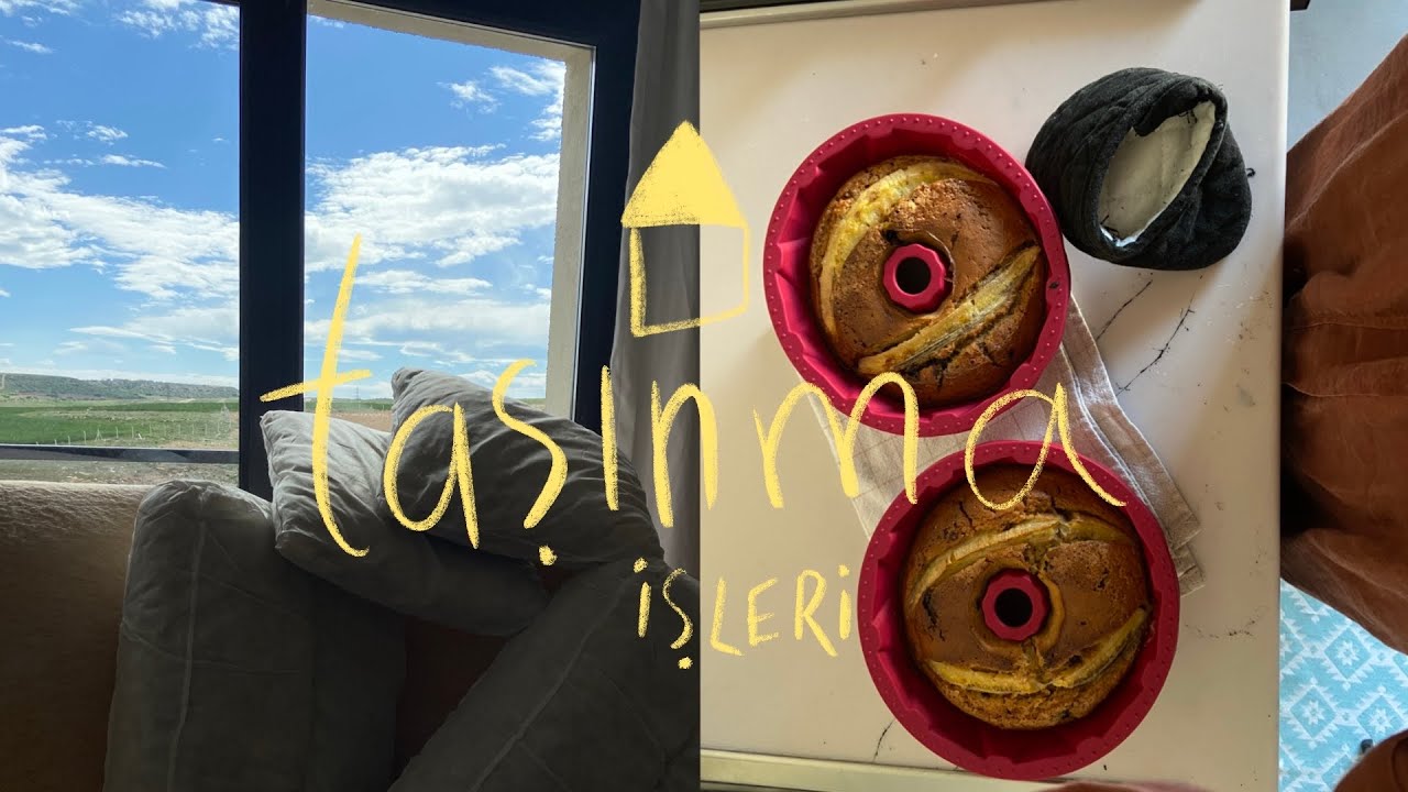 taşınıyoruz! ve banana bread tarifim🧑🏻‍🍳