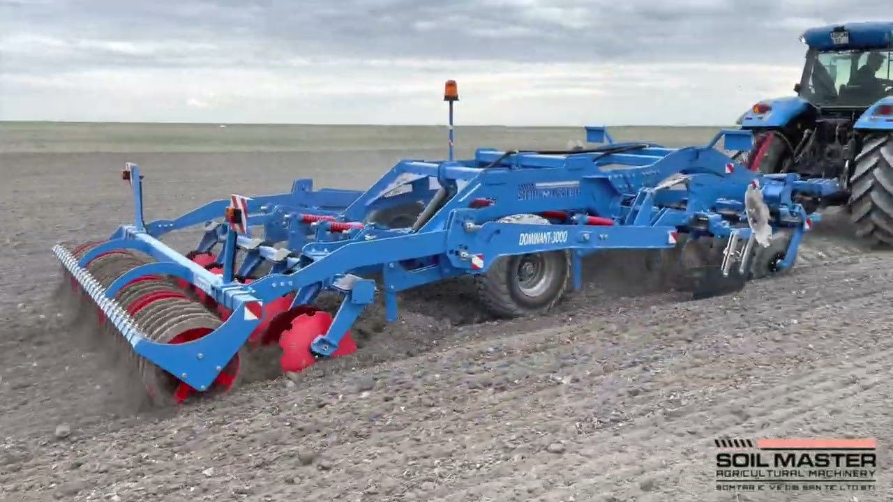 Soilmaster Agromachinery Dominant Series Combine Tillage Machine (Multi Disc Harrow & Chisel Plough)