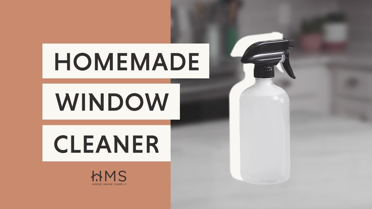 HOMEMADE WINDOW CLEANER