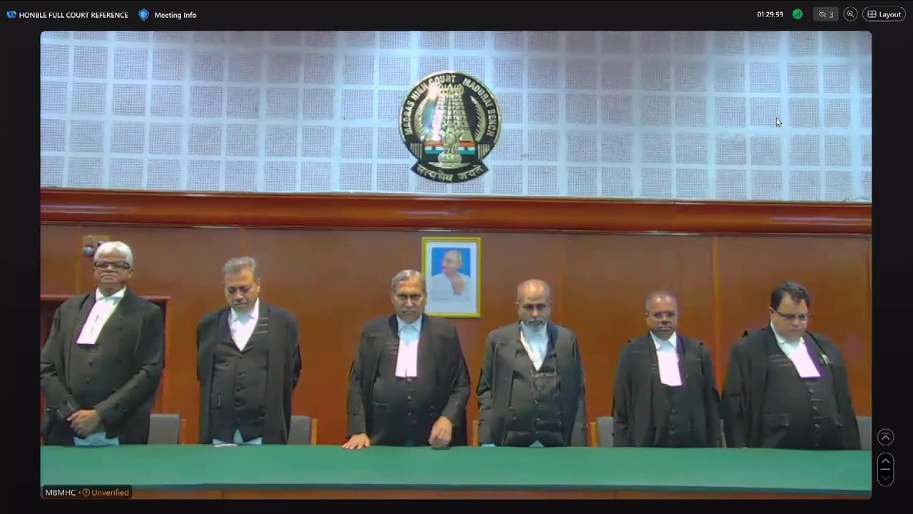 Full Court Reference by Hon'ble The Chief Justice | Madras High Court