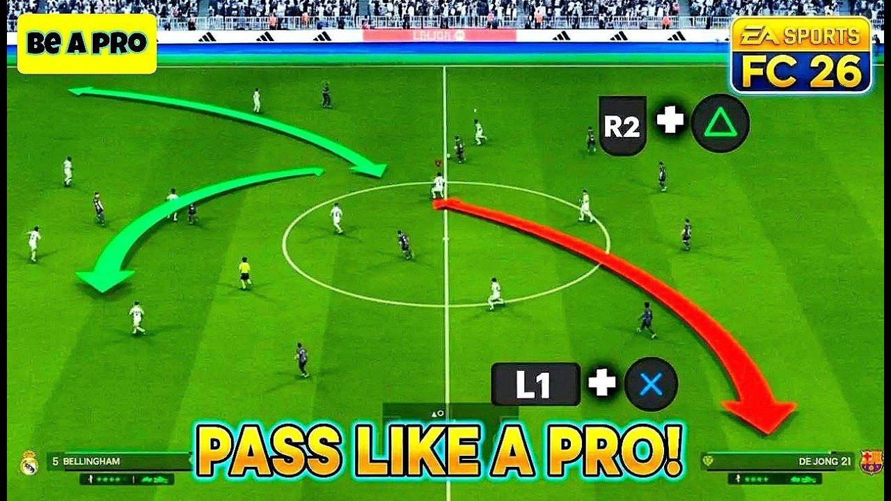 Pass Like a Pro in FC 26 &ndash; 20 Must-Know Techniques!#fc26