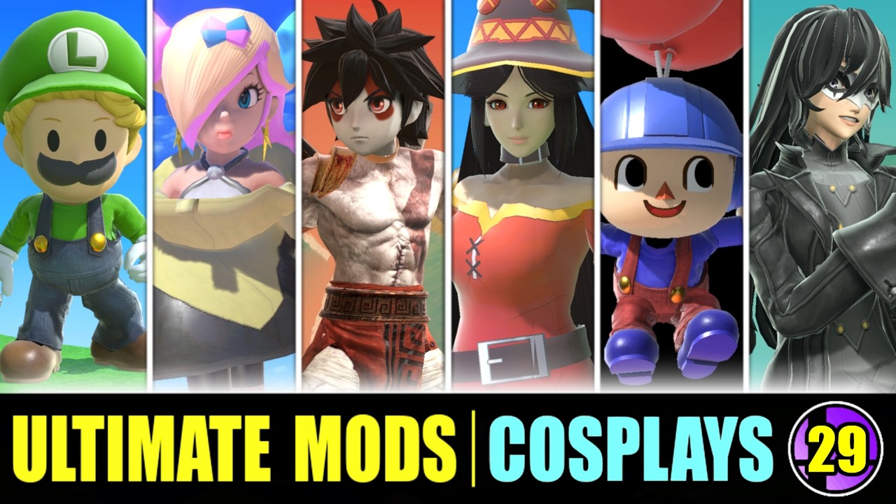 Character Cosplays in SMASH ULTIMATE! (Part 29)
