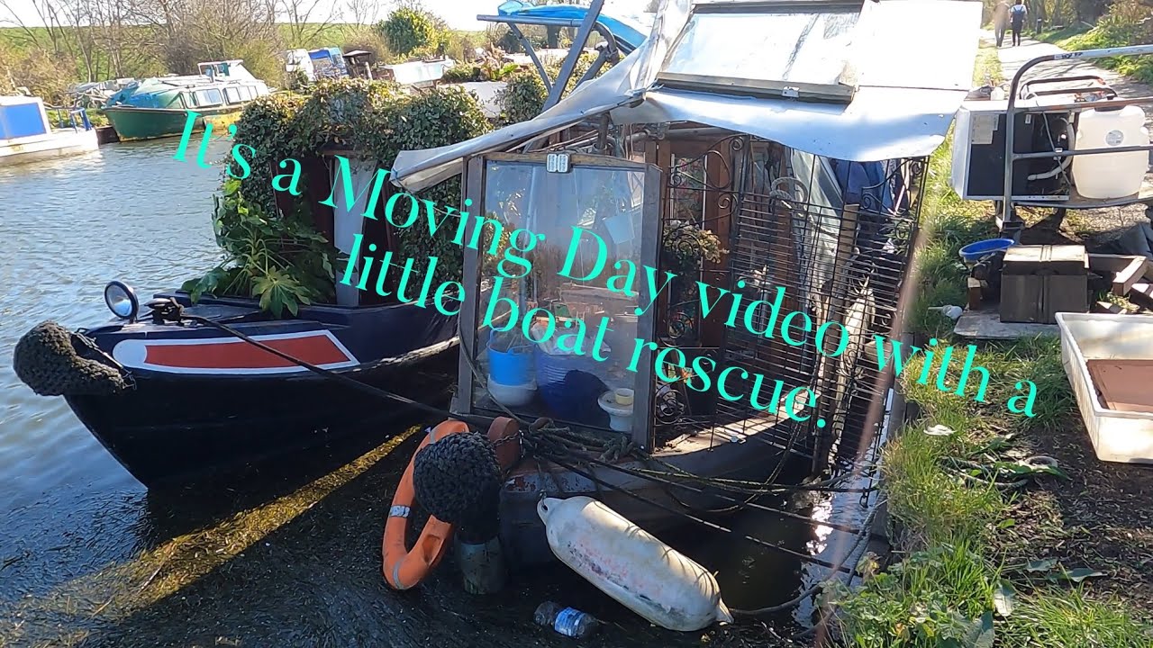 I raise a sunken boat after a cruise to Enfield in London. #85