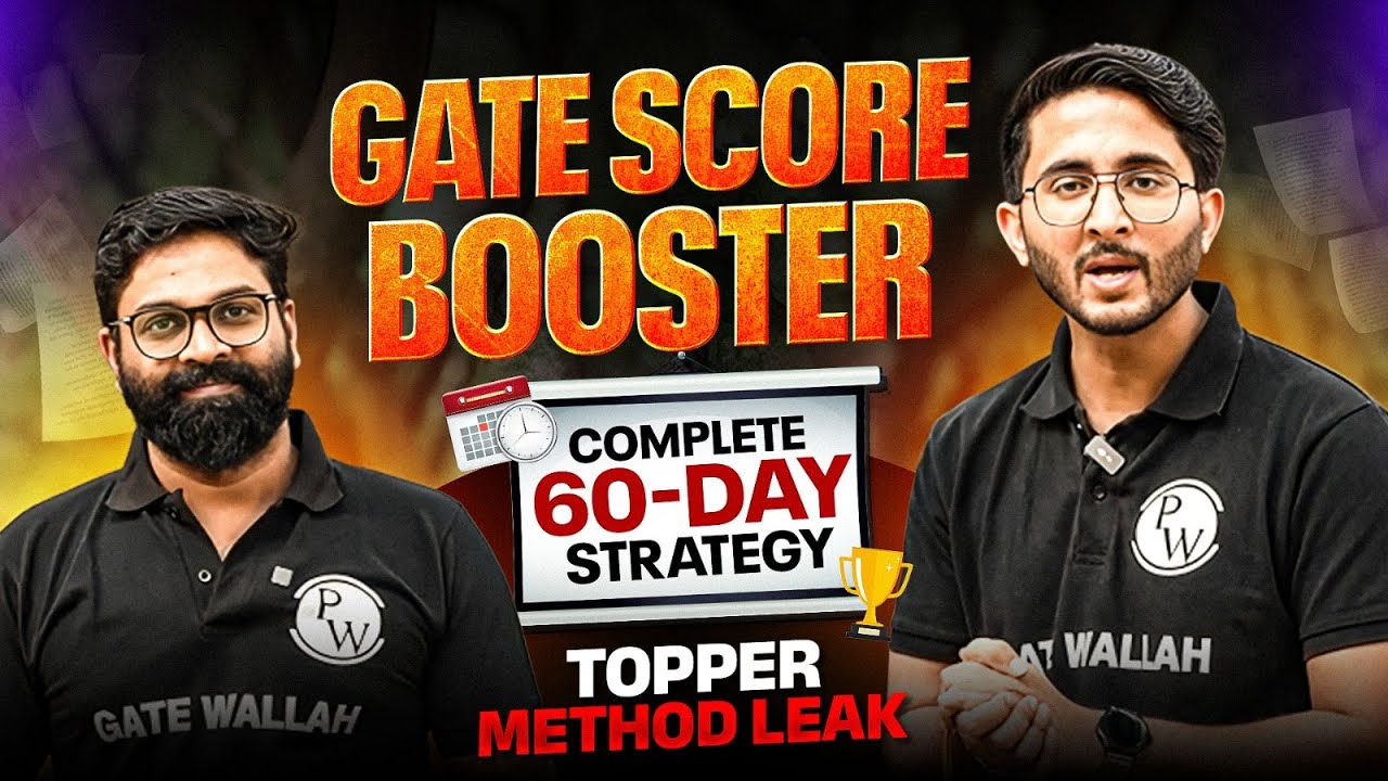 How to Increase GATE Score in Last 60 Days | Secret Strategy Explained