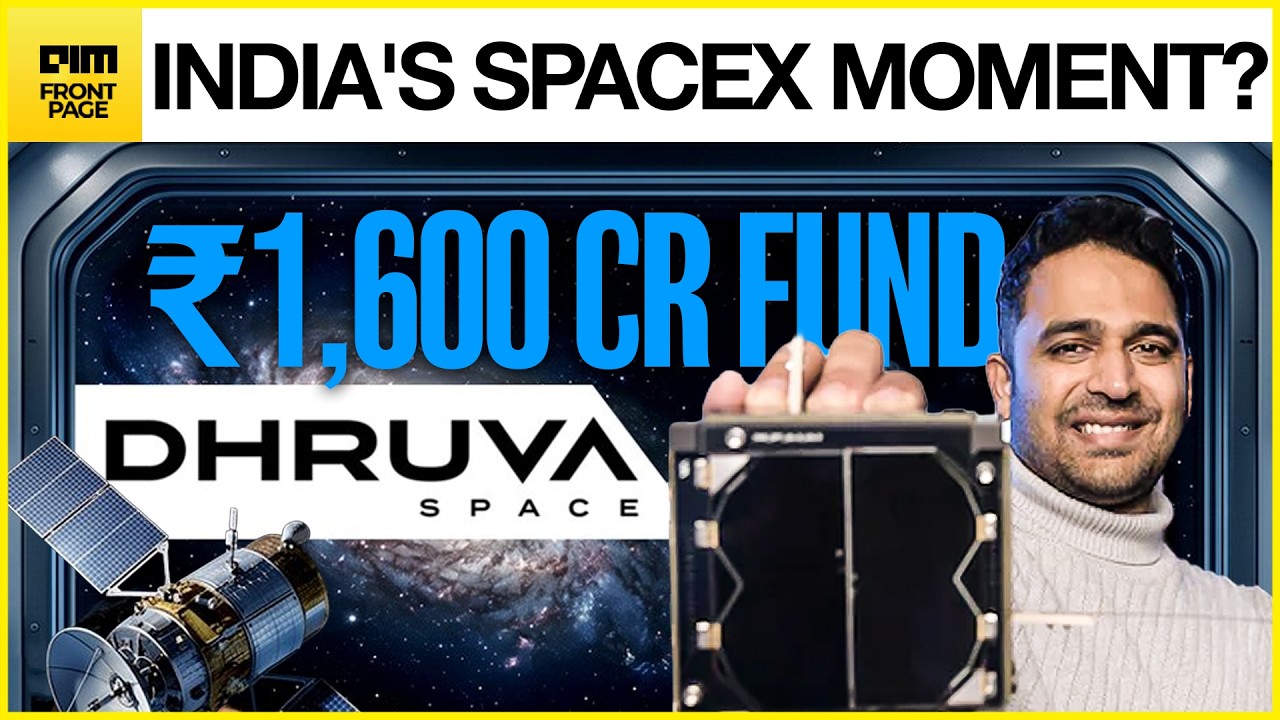 BREAKING: India's ₹1,600 Crore Space Fund Opens and Dhruva Space Gets the First Cheque