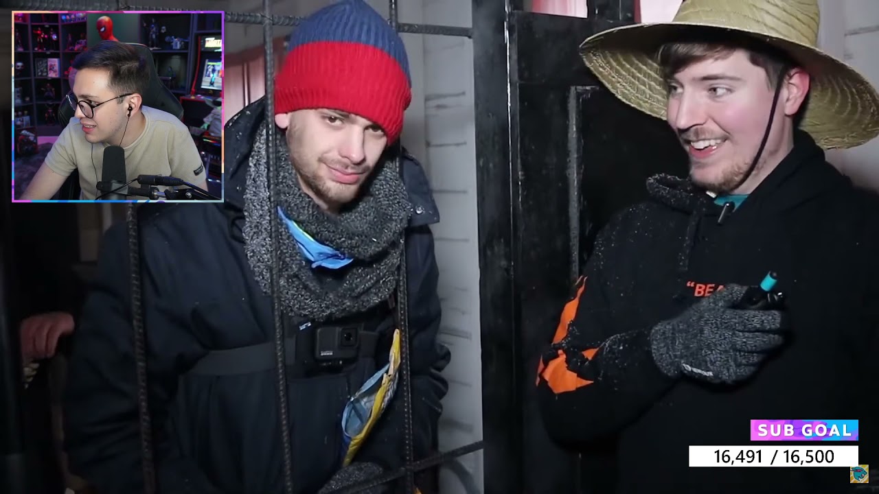 JuanSGuarnizo reacciona a MrBeast El Reto de las Escondidas Extremas por $70,000