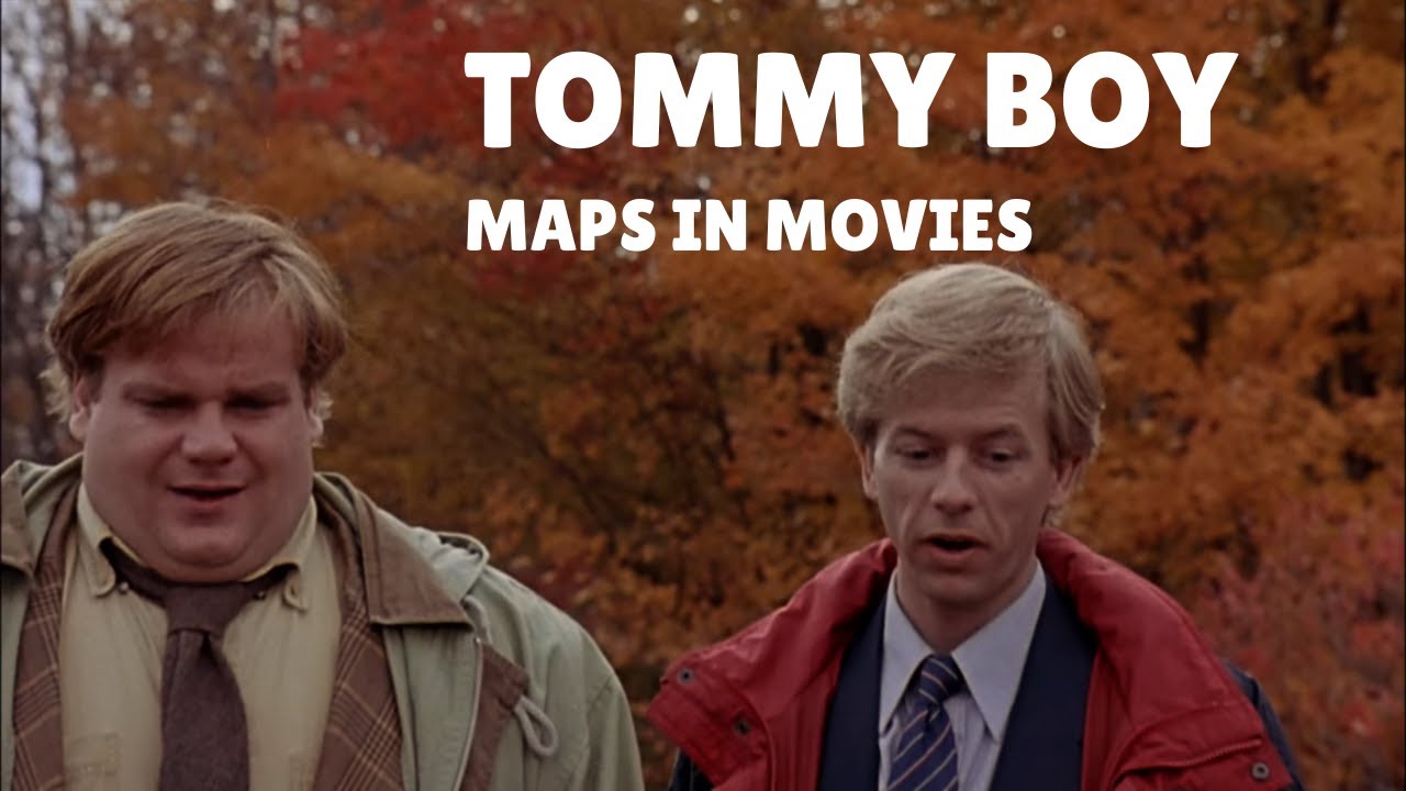 Maps in Movies - Tommy Boy