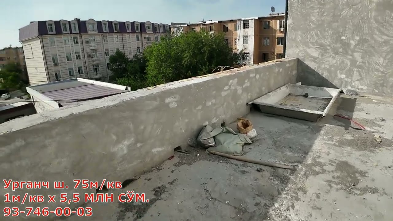 УРГАНЧ ДАРИТАЛ ЁНИДА 3 ХОНАЛИ ЯНГИ КВАРТИРАЛАР СОТИЛАДИ
