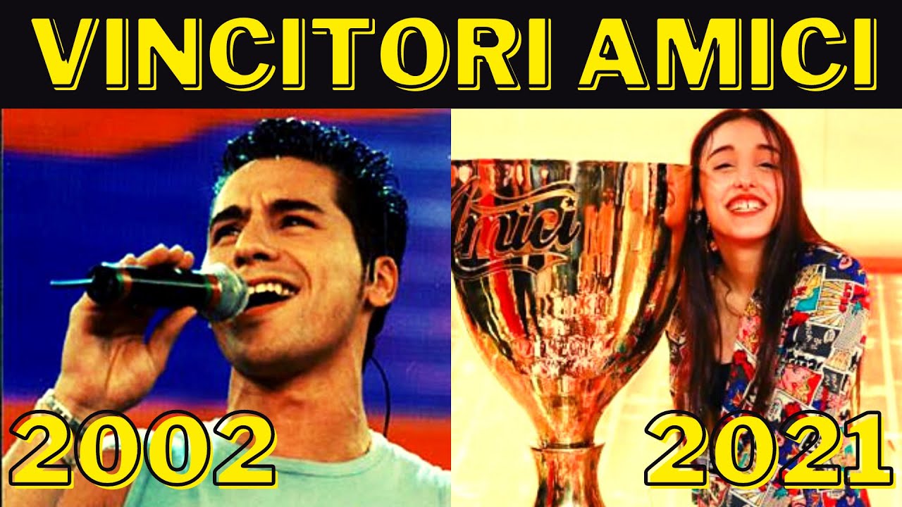 TUTTI I VINCITORI DI AMICI DI MARIA DE FILIPPI 2002-2021