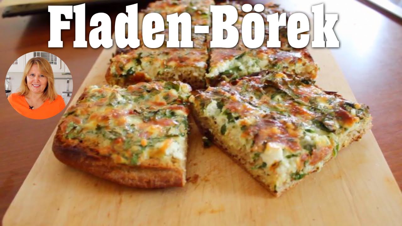 Hast du Fladenbrot, Eier und Käse? Mache dieses leckere schnelle Brot-Pizza / Börek | Canans Rezepte