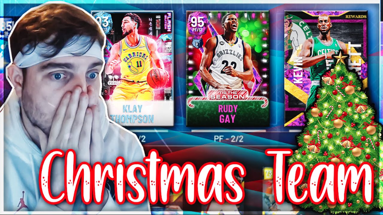 MY CHRISTMAS NO MONEY SPENT SQUAD IS INCREDIBLE IN NBA 2K22 MyTEAM!! (GOAT SQUAD)