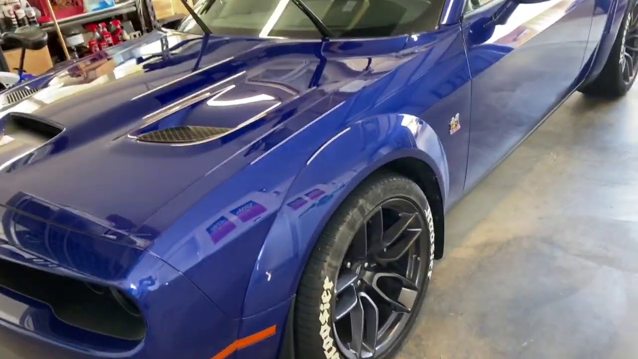 Ceramic Coating 2020 Dodge Challenger Scat Pack Widebody- Widebody Life