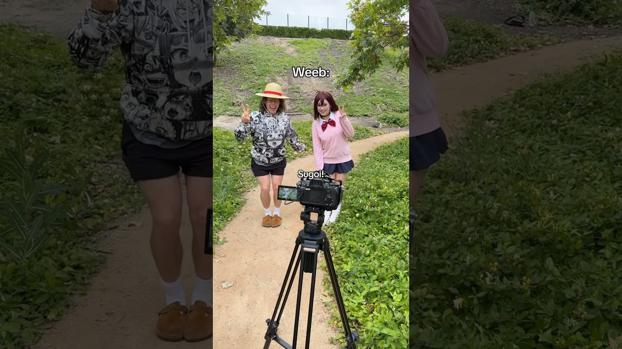 When a Weeb meets a cosplayer😭