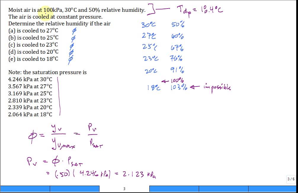 Calc dew point temperature