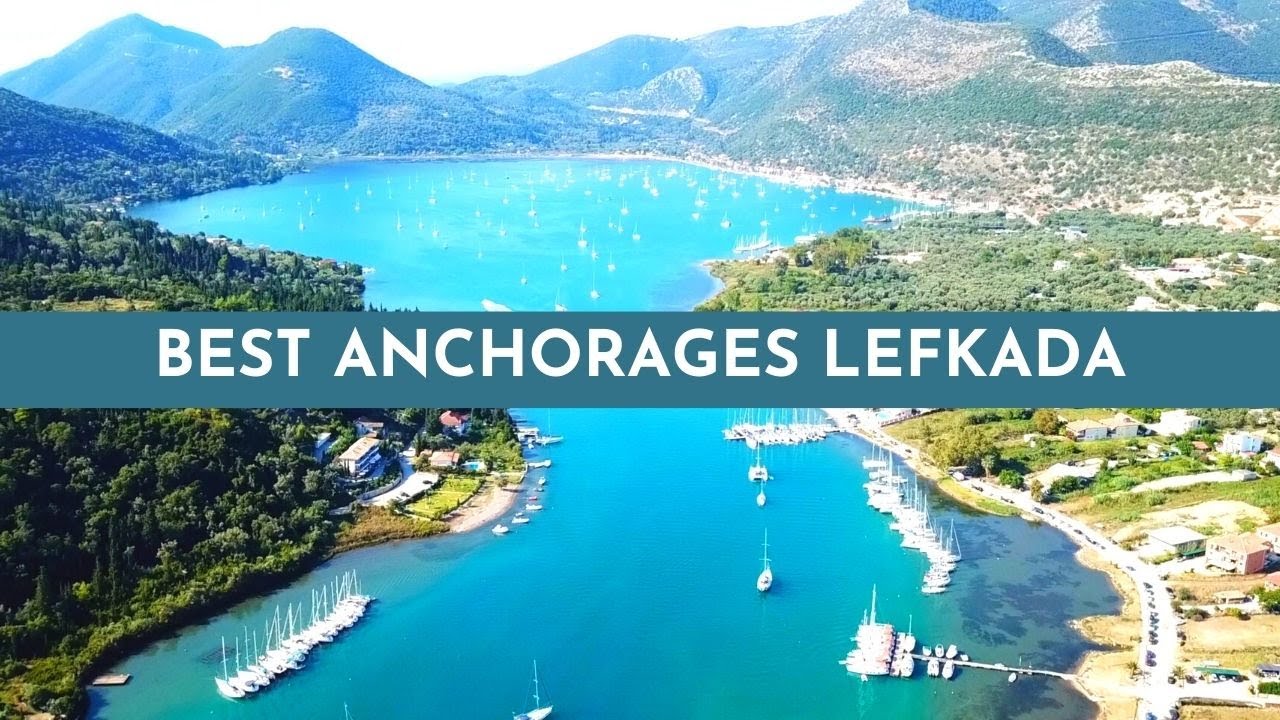 Лучшие якорные стоянки Лефкас греция