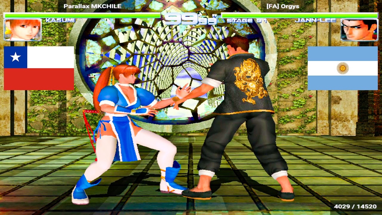 Dead Or Alive 2 - Parallax Mkchile Vs [Fa] Orgys