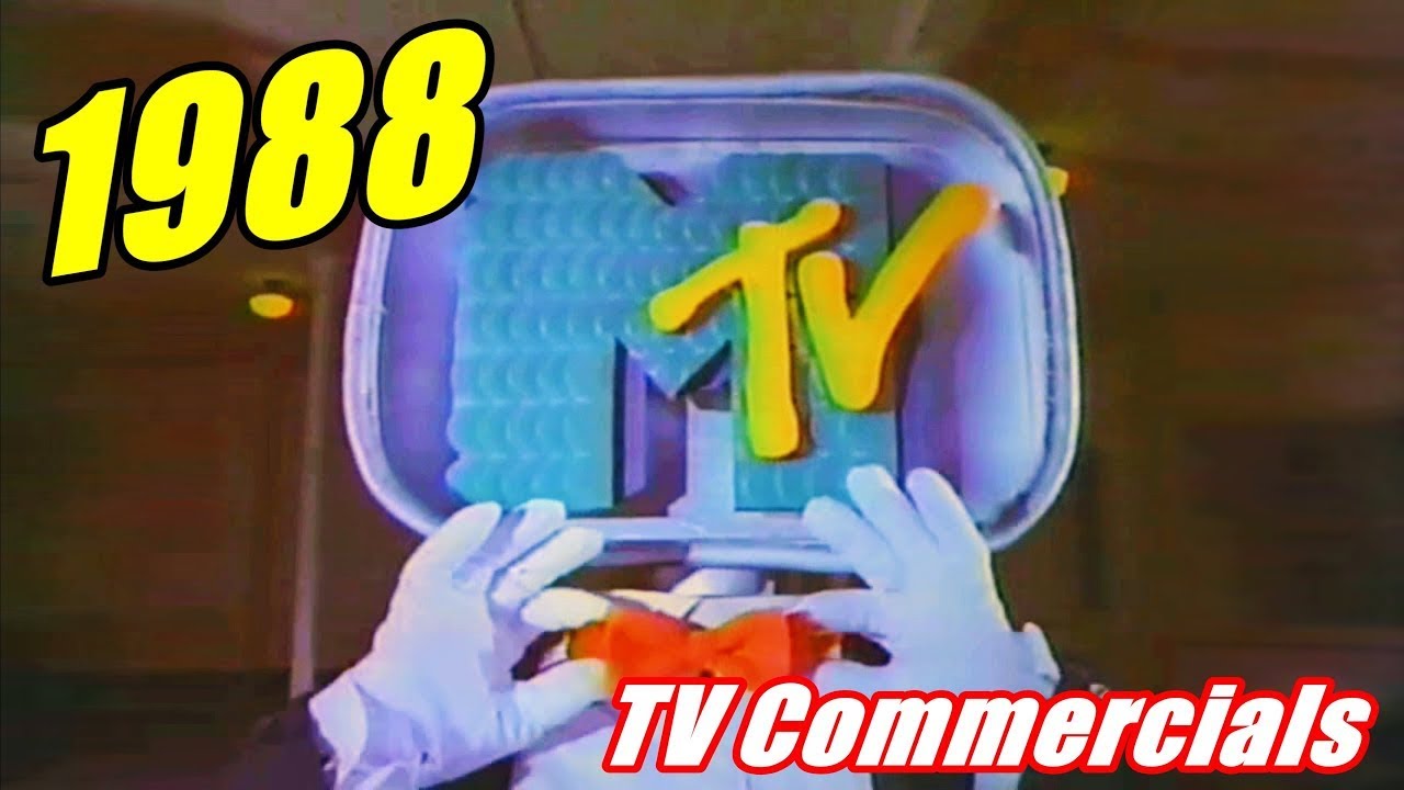 1988 MTV Commercials - 80s Commercial Compilation #2