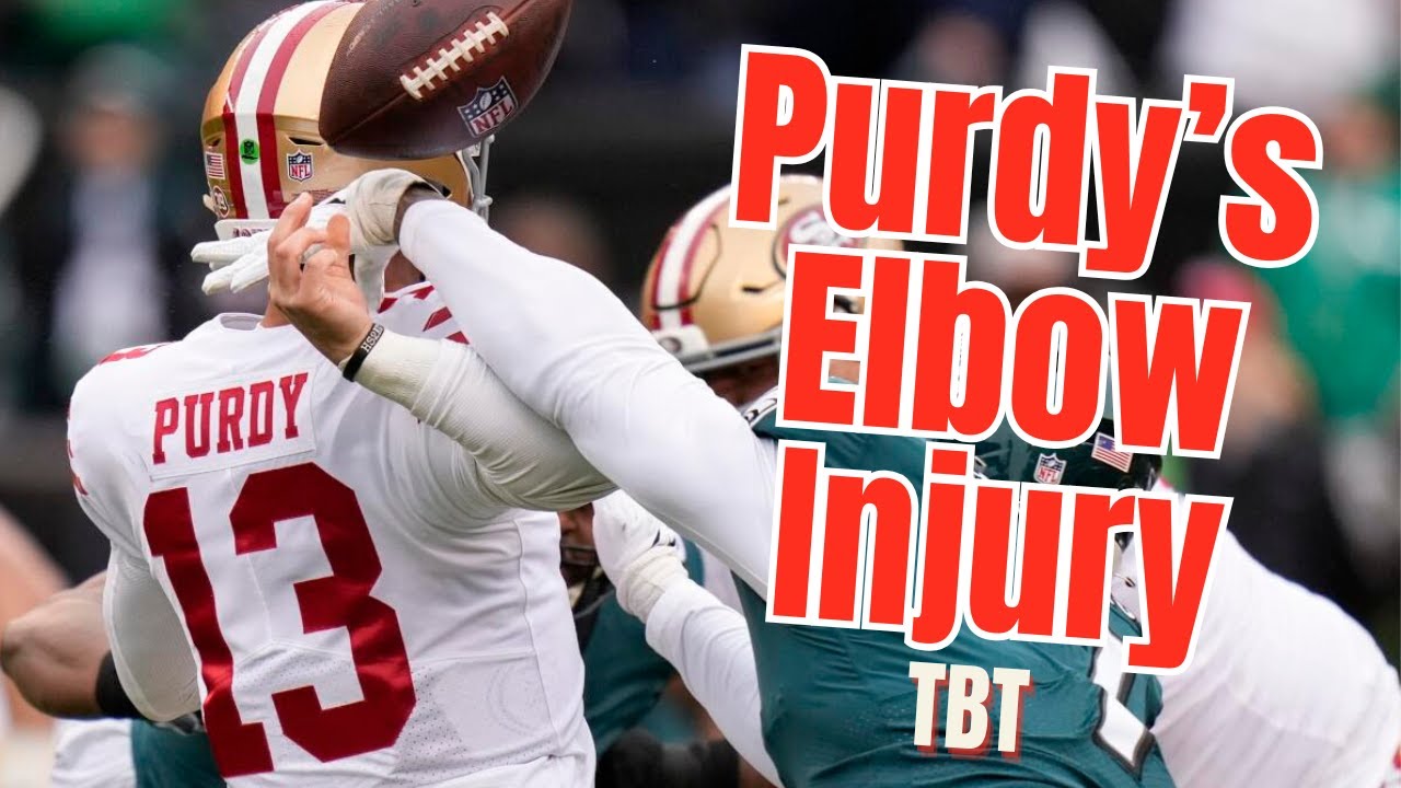 Brock Purdy's Elbow Injury Explained! Throwback Thursday 2023 NFC Championship Game!