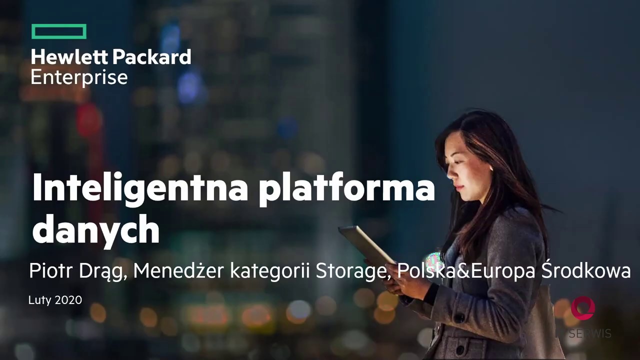 HPE Primera: Inteligentna platforma danych - webinar itserwis.net
