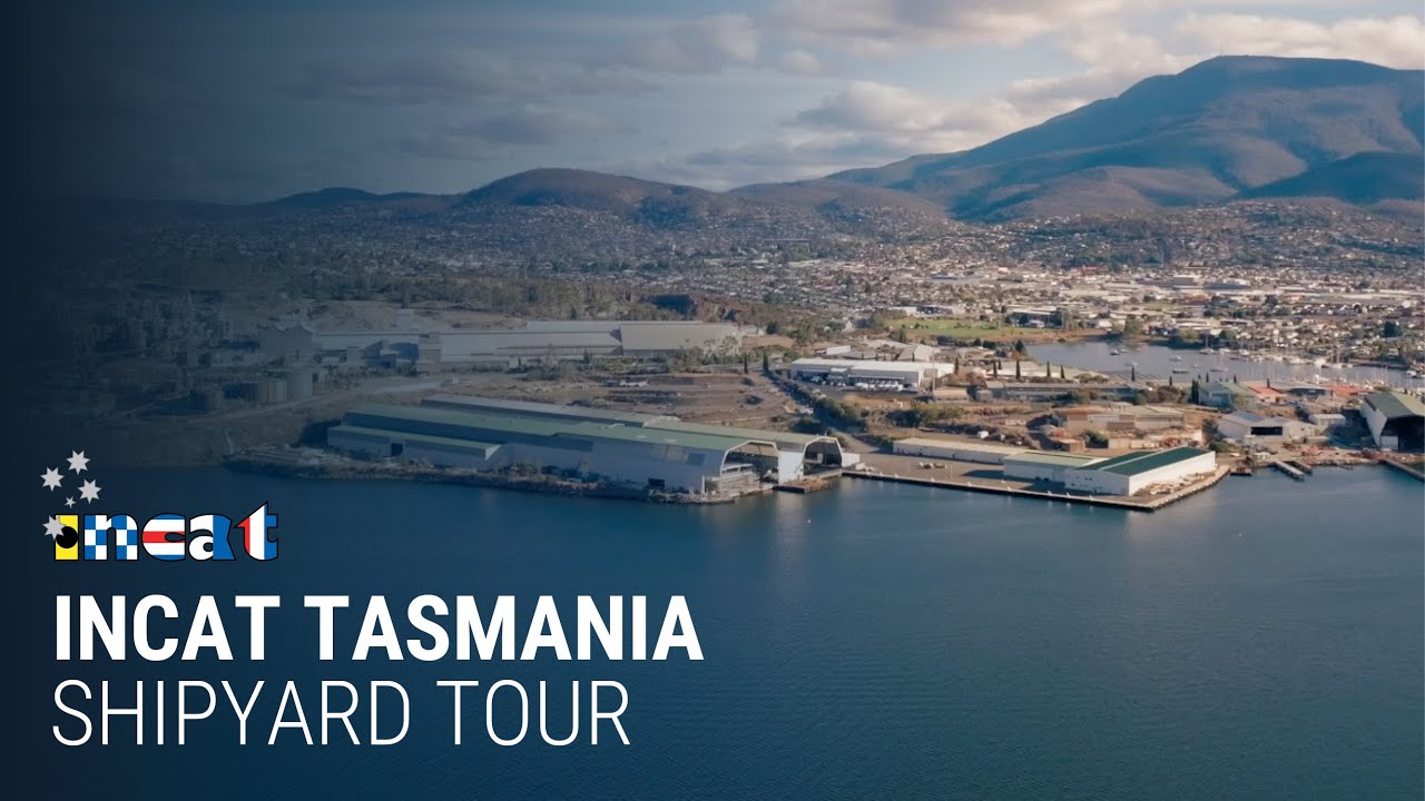 Incat Tasmania - Shipyard Tour