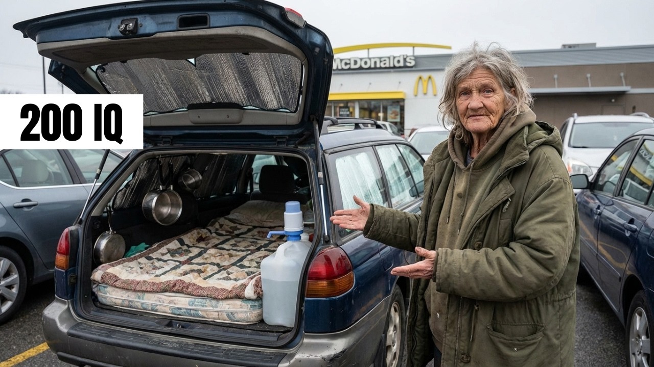 How A Homeless Old Woman Was In A Car Without Heating For 72 Hours