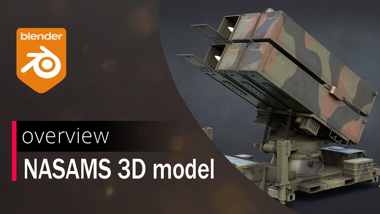 NASAMS 3D Model Overview