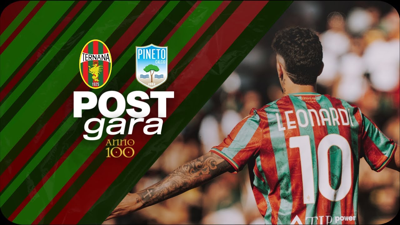 PRESS AREA | LEONARDI POST TERNANA - PINETO