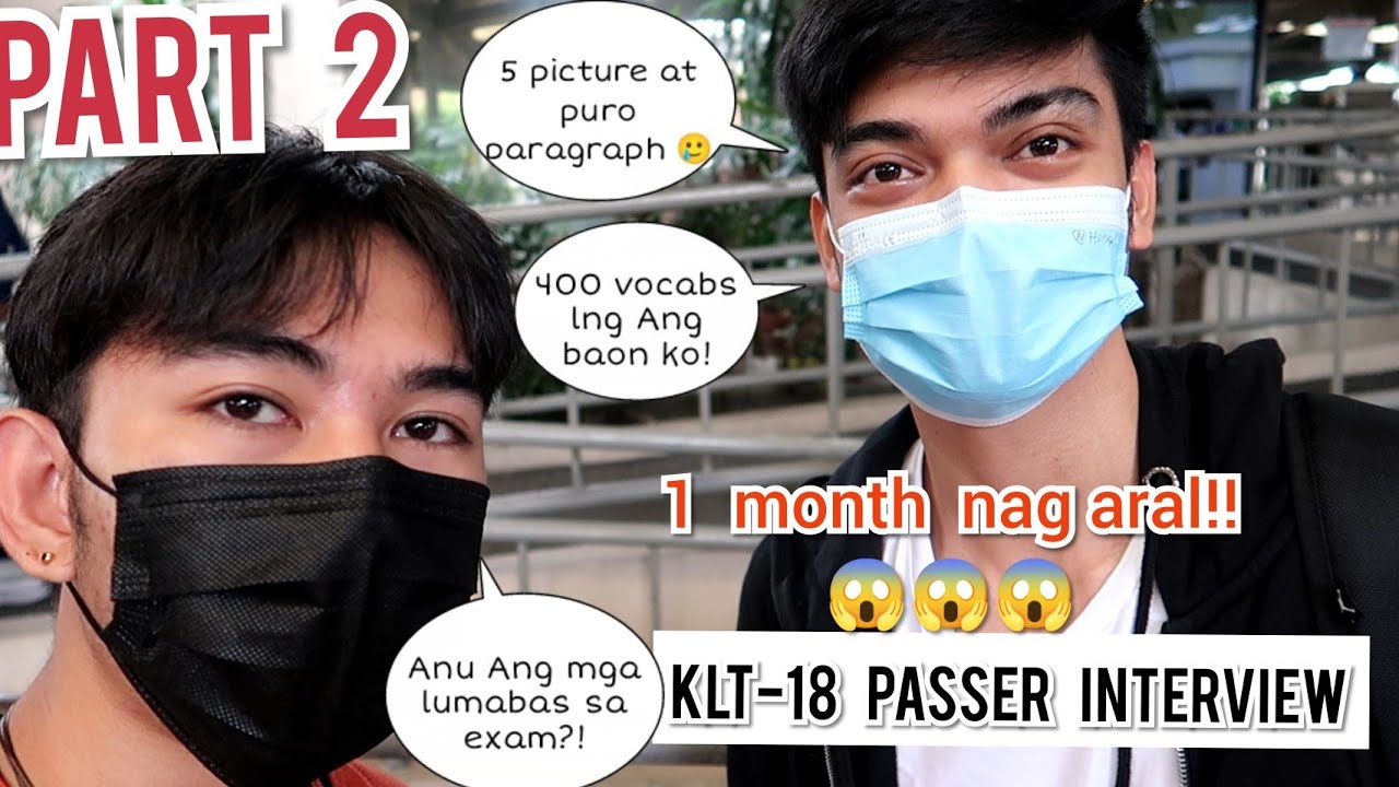 KLT18 PASSER INTERVIEW KUNG ANUNG LUMABAS AT EXPERIENCE SA EPS-TOPIK EXAM 2022| POEA PHILIPPINES