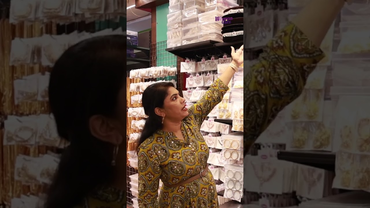 ☝️ Whole sale shop - Jewel sets from just 10 rupees 🤩 | #womenglitz #vlog #accessories