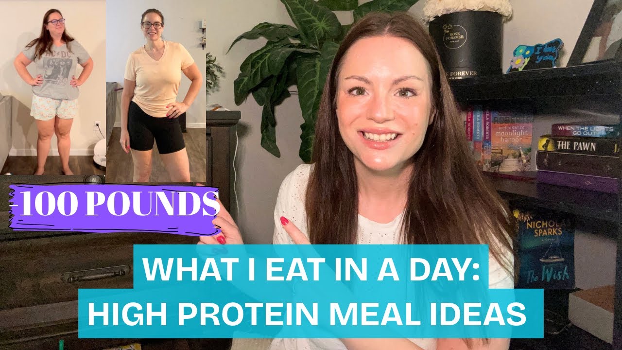 -100 Pounds on a GLP1: What I eat in a day HIGH PROTEIN (100g)