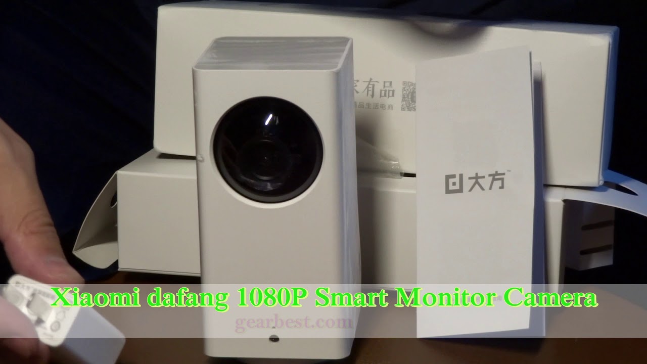 Xiaomi dafang 1080P Smart Monitor Camera (gearbest com)