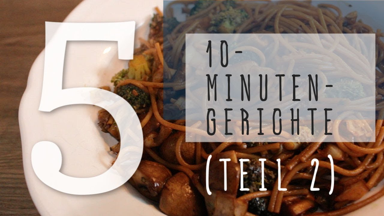 5 Rezeptideen für stressige Tage | Vegetarisch und Kindgerecht | TEIL 2
