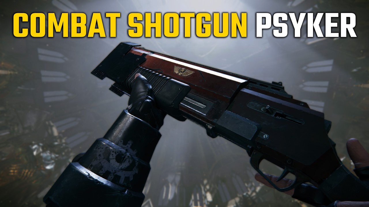 This reload time is EXHILARATING | Combat Shotgun Psyker Auric Maelstrom | Darktide