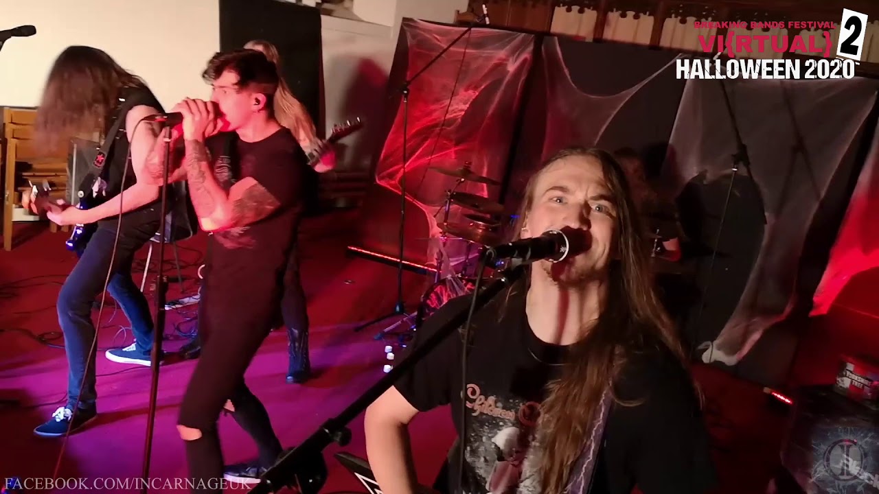 LIVE MUSIC: Incarnage @ Breaking Bands Virtual Festival 2 - Halloween Special