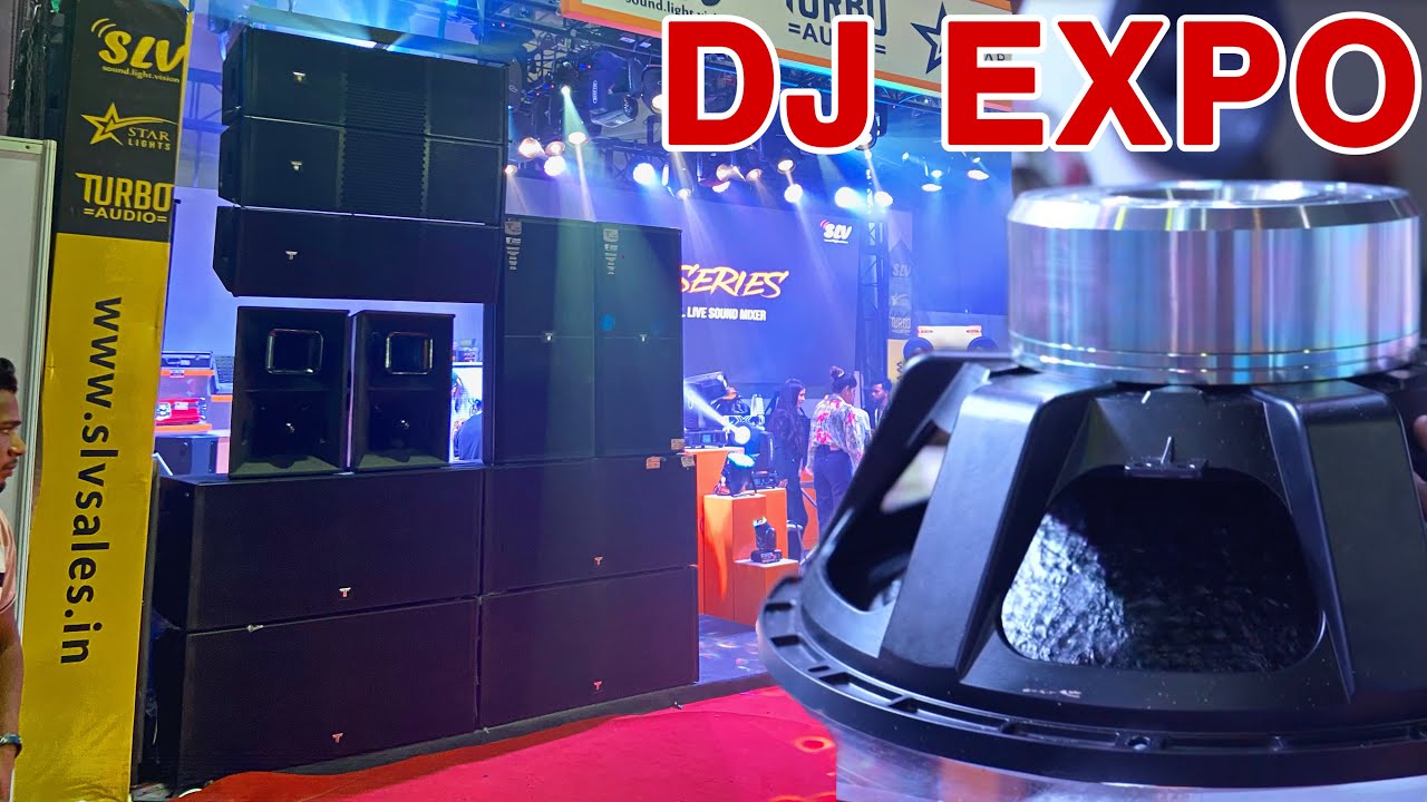 SLV India के New DJ Amplifiers, 21inch DJ Speaker Or हिला देने वाला Demo