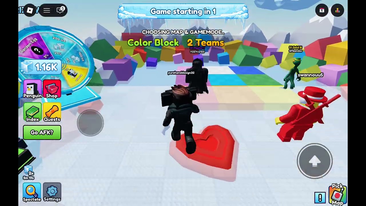 Playing knockout 